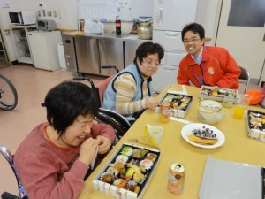 お花見会の様子2