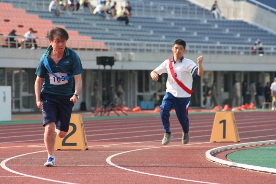 第11回愛媛県障がい者スポーツ大会の様子