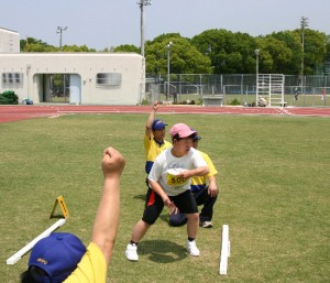 愛媛県障がい者スポーツ大会の様子