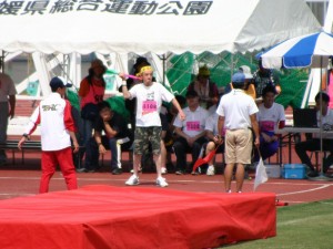 愛媛県障がい者スポーツ大会の様子