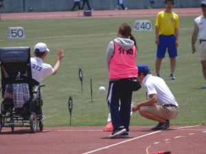 愛媛県障がい者スポーツ大会の様子