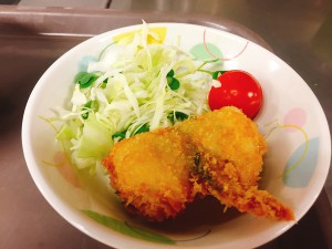 1魚の大葉チーズロール揚げ