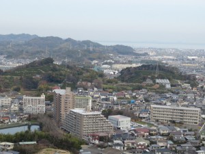 大峰ヶ台からの展望