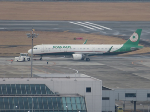 空港の飛行機写真