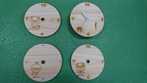 木工教室時計