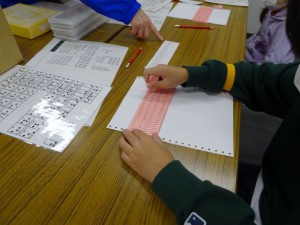 mini 点字体験・名刺作成