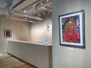 今治タオルカフェ展示1